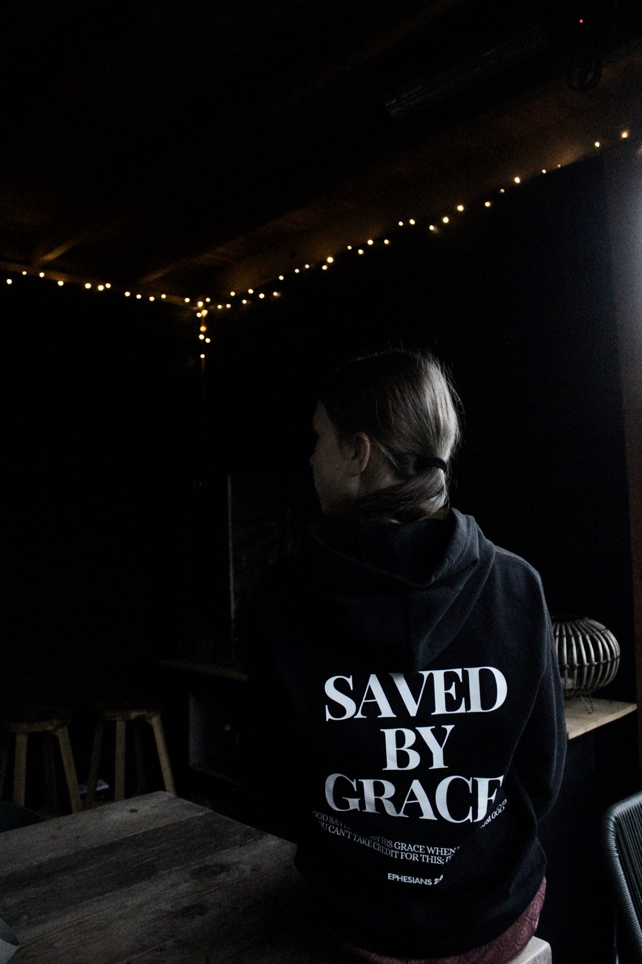 Saved By Grace signature hoodie