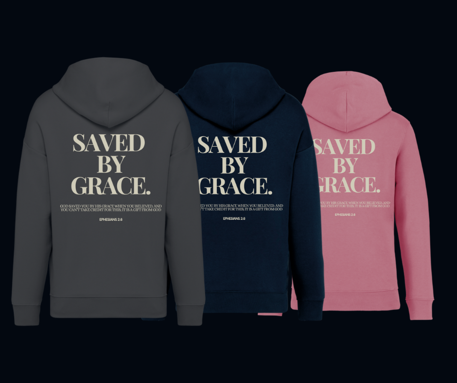 Saved By Grace signature hoodie