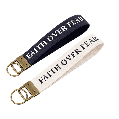 Faith over Fear - sleutelhanger