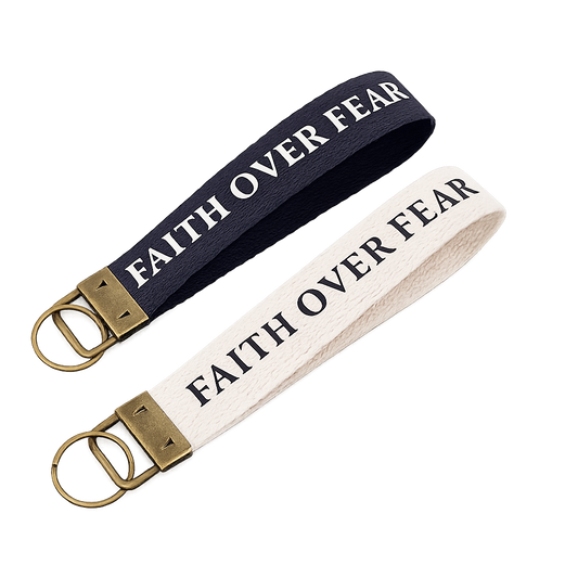 Faith over Fear - sleutelhanger