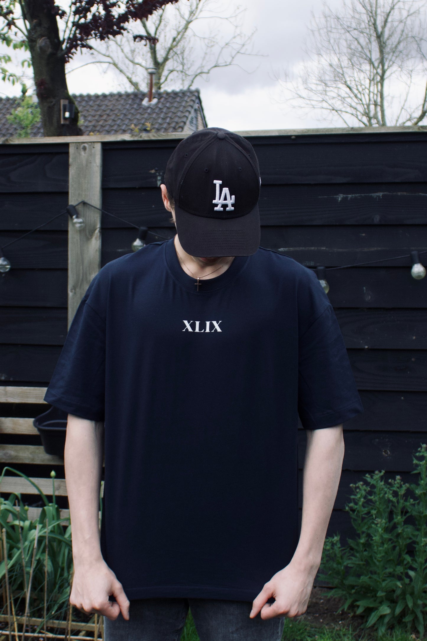 Faith over Fear oversized signature tee