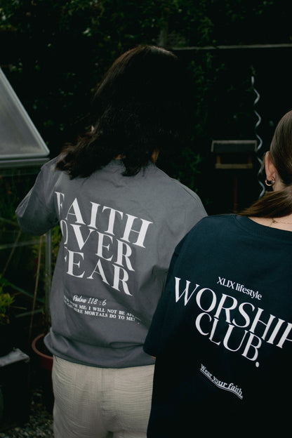 XLIX faith over fear tee