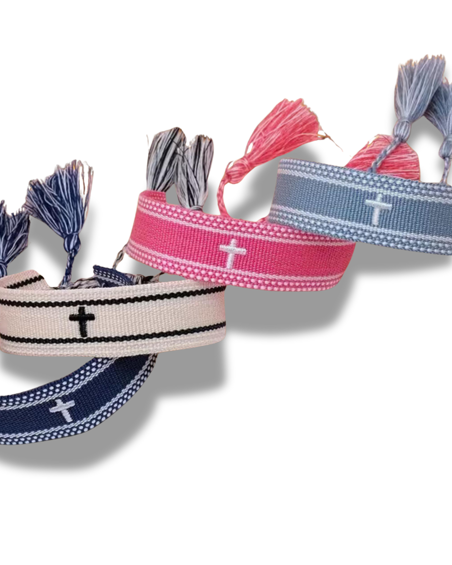 Bohemian Kruisarmbanden – Set van 4